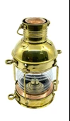 Nostaljik Görünümlü Pirinç Gaz Yağı Lambası - 1