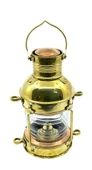 Nostaljik Görünümlü Pirinç Gaz Yağı Lambası - 4