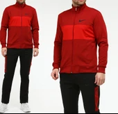 Nike Battal Beden Erkek Polyester Eşofman Takımı EA-3640 - 1