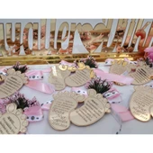 Ayak Pleksi Ayna İsimli ve Duali(30 Adet) thumbnail 2