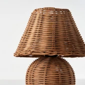 Apliqa Gırona Rattan Hasır Abajur Masa Lambası thumbnail 4
