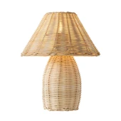 Apliqa Sollın Rattan Hasır Abajur Masa Lambası thumbnail 2