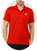 Adidas EF-4003 Erkek Polyester Mesh Polo Yaka T-Shirt - 6