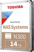 Toshiba N300 HDWG51EUZSVA 3.5" 7200 Rpm SATA 3.0 14 TB Harddisk - 1