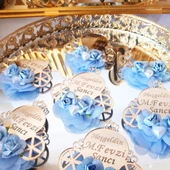 Bal Kabağı Fayton İsimli Pleksi(30 Adet) - 2