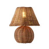 Apliqa Gırona Rattan Hasır Abajur Masa Lambası thumbnail 1