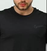 Nike EF-4223 Erkek Polyester Mesh Battal Beden T-Shirt - 8