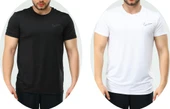 Nike EF-4223 Erkek Polyester Mesh Battal Beden T-Shirt - 3