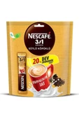Nescafe Sütlü Köpüklü 3 Ü 1 Arada 17,4 gr X 20 Li Hazır Kahve Ekonomik Paket - 1