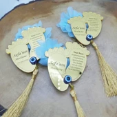 Dualı İki Ayak Pleksi Ayna Bebek Şekeri(30 Adet) thumbnail 2