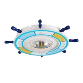 Apliqa Loui Ledli Gemi Dümeni Desenli Plafonyer Çocuk Odası Avize thumbnail 3