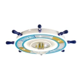 Apliqa Loui Ledli Gemi Dümeni Desenli Plafonyer Çocuk Odası Avize thumbnail 1