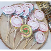 Lolipop Etiketli Bebek ve Doğum Günü Şekeri(15 Adet) thumbnail 2