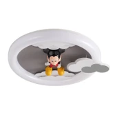 Apliqa Moddy Ledli Mickey Desenli Plafonyer Çocuk Odası Avize thumbnail 3