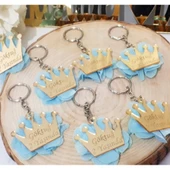 Taç Pleksi Anahtarlık Bebek Şekeri(30 Adet) thumbnail 1