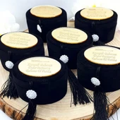 Siyah Flok Kutu Ölüm Mevlütü Hediyelik(30 Adet) - 1