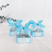 Yıldızlı Pleksi İsimlikli Kutu Bebek Şekeri (30 Adet) thumbnail 3