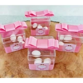 Etiketli Şeffaf Kutu Bebek Şekeri(25 Adet) thumbnail 2