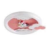 Apliqa Page Ledli Unicorn Desenli Plafonyer Çocuk Odası Avize thumbnail 1