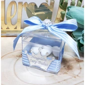 Yıldızlı Pleksi İsimlikli Kutu Bebek Şekeri (30 Adet) thumbnail 1