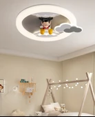 Moddy Ledli Mickey Desenli Plafonyer Çocuk Odası Avize thumbnail 1