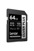 Lexar Professional 64gb 205 Mb/s Silver Plus Sdxc Hafıza Kartı thumbnail 2