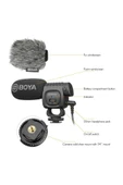 BOYA By-bm3011 Kompakt Shotgun Mikrofon thumbnail 5