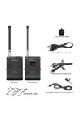 BOYA By-wfm12 Vhf Profesyonel Wireless Mikrofon - 8