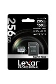 Lexar 256GB Silver Plus 205mb 4K V30 UHSI Micro SD Hafıza Kartı thumbnail 2