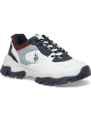 U.S.POLO ASSN.TRACKY 5FX BEYAZ MAVİ CASUAL ANATOMİK SPOR AYAKKABISI - 2