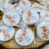 Unicorn Baskılı Kişiye Özel Metal Baskılı Bebek Şekeri M(15 Adet) thumbnail 2