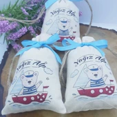 Kişiye Özel Lavanta Kesesi Bebek Hediyesi, Bebek Mevlüt (30 Adet) thumbnail 2