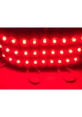 20 Adet 5 Watt Kırmızı Işık IP65 Modül Led, 10 Adet Magnetli, Çok Kaliteli Kırmızı Işık Modül Led - 4