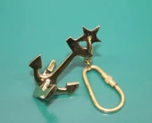 Çapalı Pirinç Anahtarlık 2475b - 1