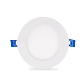 Ack 6w Beyaz Işık 6500k Slim Led Panel Yuvarlak Alüminyum AP01-00630 - 1