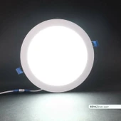 Ack 20w Beyaz Işık 6500k Slim Led Panel Yuvarlak Alüminyum AP01-02030 - 3