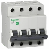 Schneider 4x63 Amper 4 Fazlı C Tipi Otomatik Sigorta EZ9F43463 - 1
