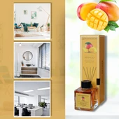 MOUVEMENT Mango 100 ml Bambu Çubuklu Oda Kokusu Evinizde Egzotik Bir Atmosfer Yaratın - 1