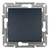 Schneider Asfora Plus Antrasit Tekli Anahtar Çerçevesiz - EPH0100171 - 1