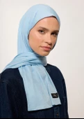Rabia Z - Bebe Mavi Jarsey Şal - 1