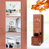 MOUVEMENT Amber Esintisi 100 ml Bambu Çubuklu Oda Kokusu Evinize Lüks Ve Rahatlatıcı Bir Atmosfer Katın - 1