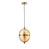 Apliqa Dolly 6 Watt 3000K Ledli Bal Camlı Tekli Sarkıt Led Avize thumbnail 2