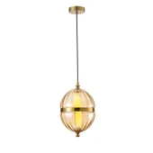 Apliqa Dolly 6 Watt 3000K Ledli Bal Camlı Tekli Sarkıt Led Avize thumbnail 1