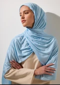 Rabia Z - Bebe Mavi Jarsey Şal - 3