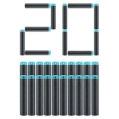 X Shot Excel 20’li Yedek Sünger Dart Paketi | 8 Yaş ve Üzeri Çocuklar İçin Ekstra Atış Gücü ve Uzun - 4