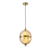 Apliqa Dolly 6 Watt 3000K Ledli Bal Camlı Tekli Sarkıt Led Avize thumbnail 3