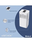 Vals AC 09 PER A++ 9000 BTU Mobil Klima - 3