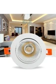Cata Ct-5204 7w Akik Led Spot Lamba Gömme Tavan Şık Tavan Aydınlatma 6400k Beyaz Işık - 5