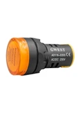 Gwest 22-s Led Sinyal 22mm 220v Sarı - 1