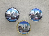 İstanbul Temalı Metal Magnet Alk4339 - 1